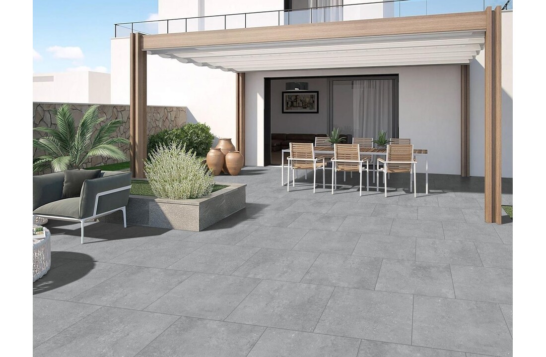 Terrastegel - Keramisch - Pietra Grey - prijs per m²