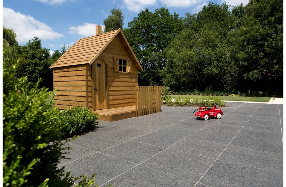 Terrastegel - Black Granada - prijs per m²