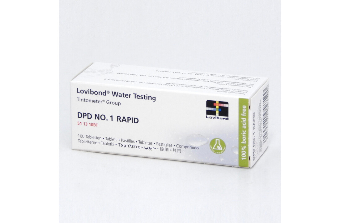 Lovibond DPD 1 navulling reagens 100 Stuks - Reagentia