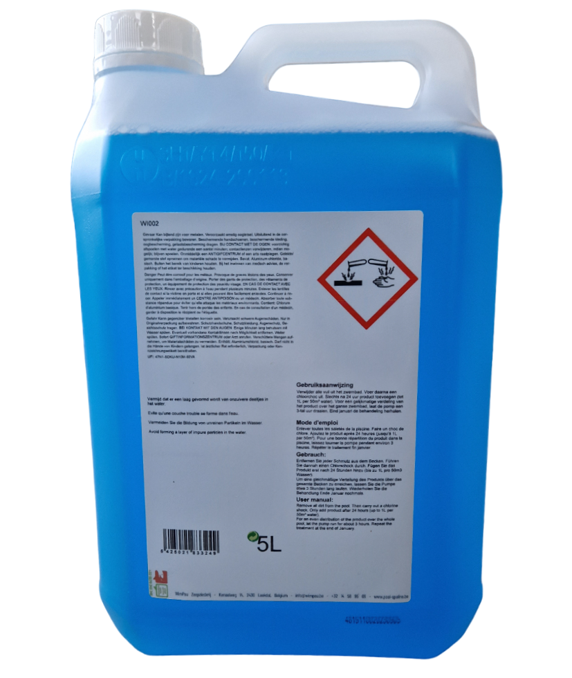Winter Pro - Zwembad Wintervloeistof 5L - Anti Alg