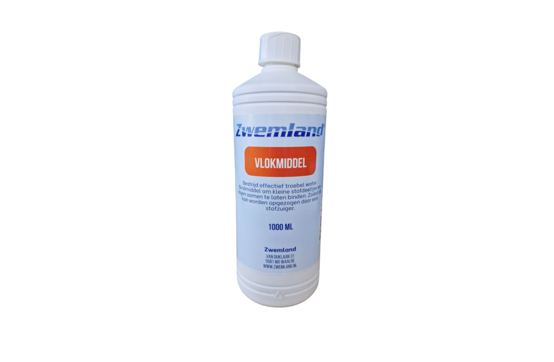 Vlokmiddel zwembad vloeibaar 1 liter - Anti Floc - Vlokker