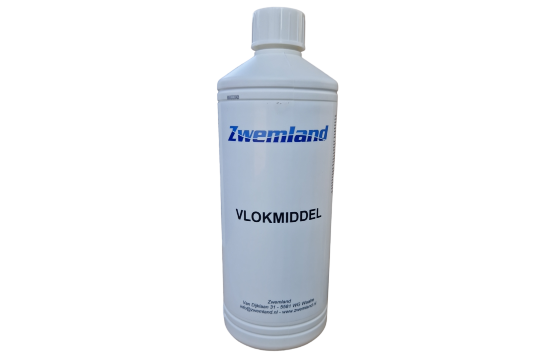 Vlokmiddel zwembad vloeibaar 1 liter - Anti Floc - Vlokker
