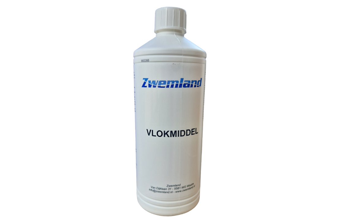 Vlokmiddel zwembad vloeibaar 1 liter - Anti Floc - Vlokker