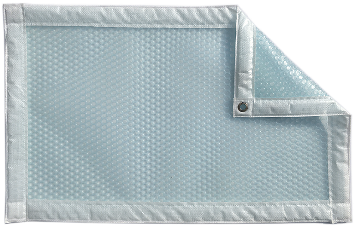 Zomerafdekking Quatro 500 micron Geobubble Sol Guard - A vorm