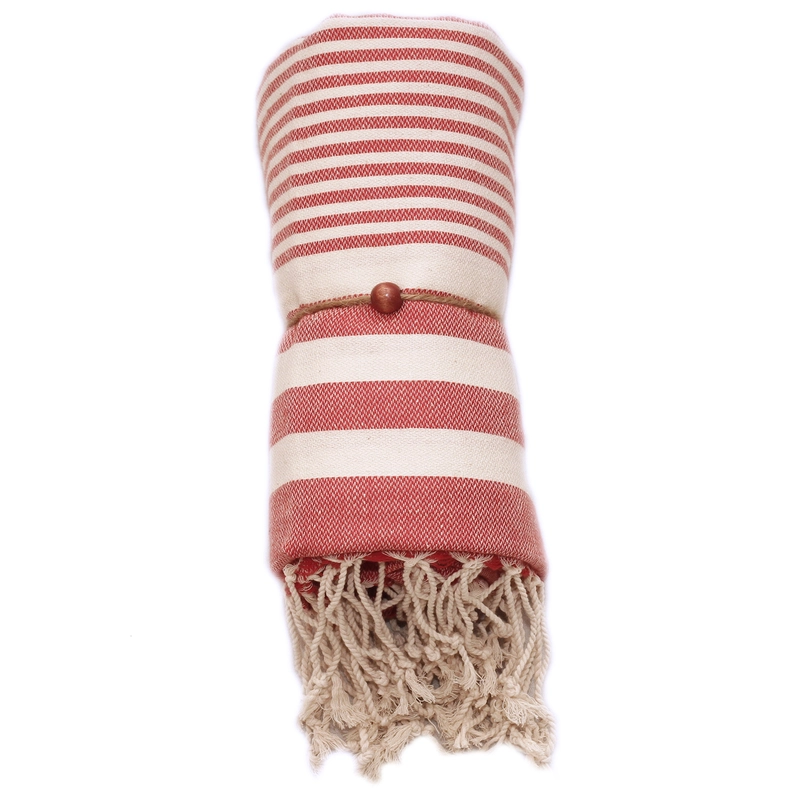 Hammam Sauna Handdoek Cadeauset Harem Rood
