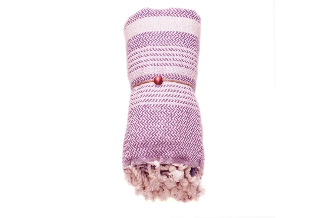 Hammam Sauna Handdoek Cadeauset Paars