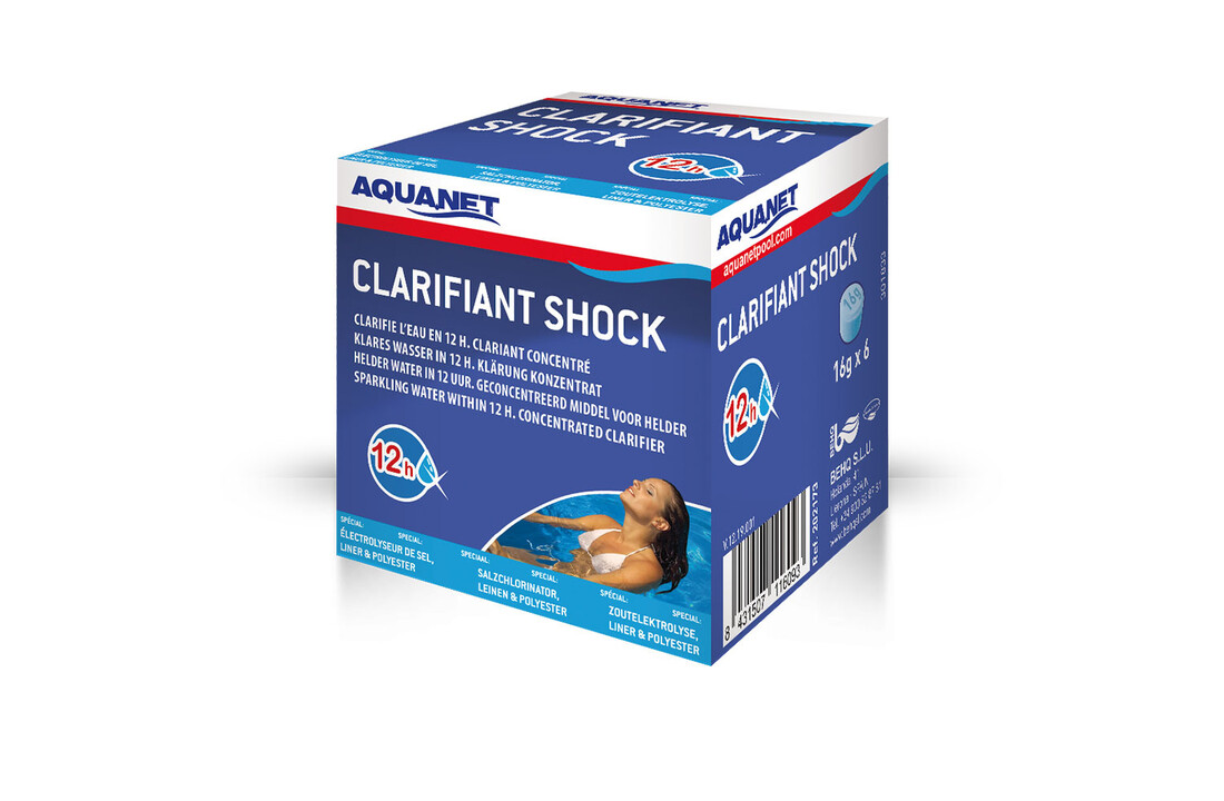 Vlokmiddel Shock Tabs - 96 gr.