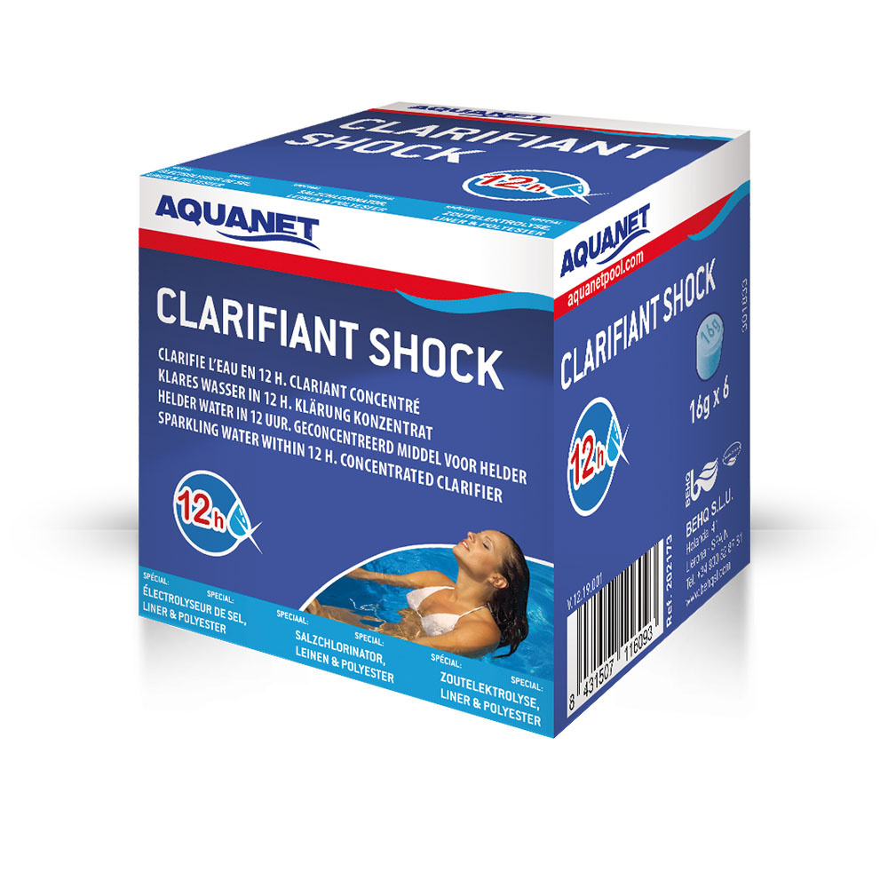 Vlokmiddel Shock Tabs - 96 gr.