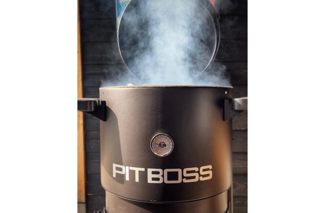 Pit Boss Champion Barrel Rook Vat | Houtskool Smoker - Showroom model