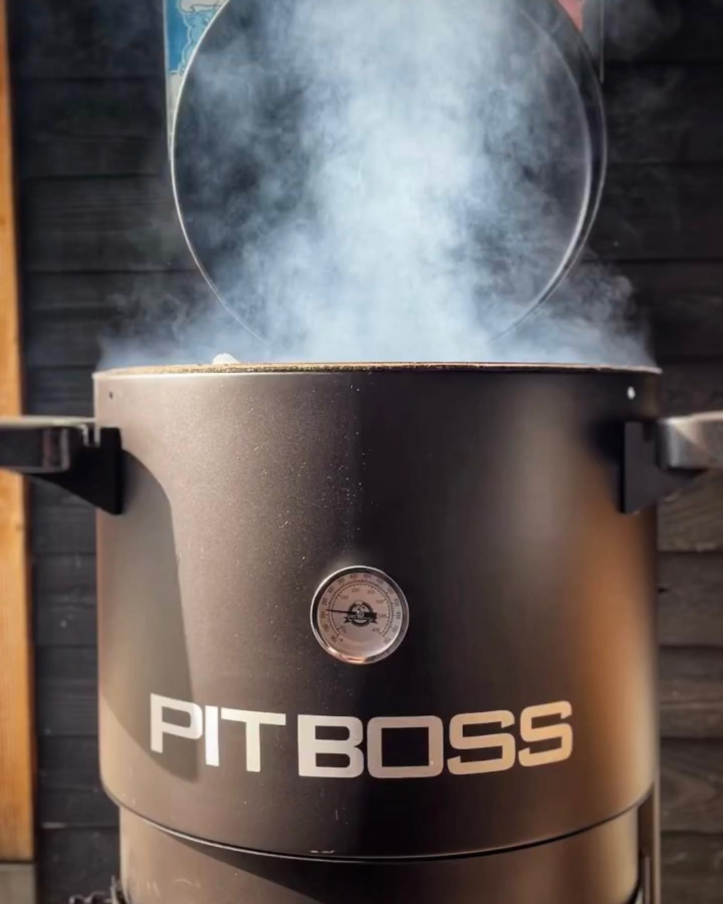 Pit Boss Champion Barrel Rook Vat | Houtskool Smoker - Showroom model