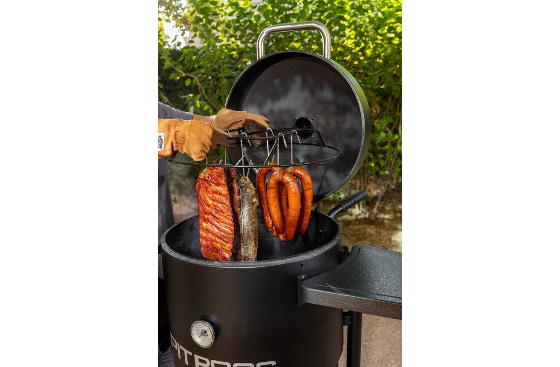 Pit Boss Champion Barrel Rook Vat | Houtskool Smoker - Showroom model