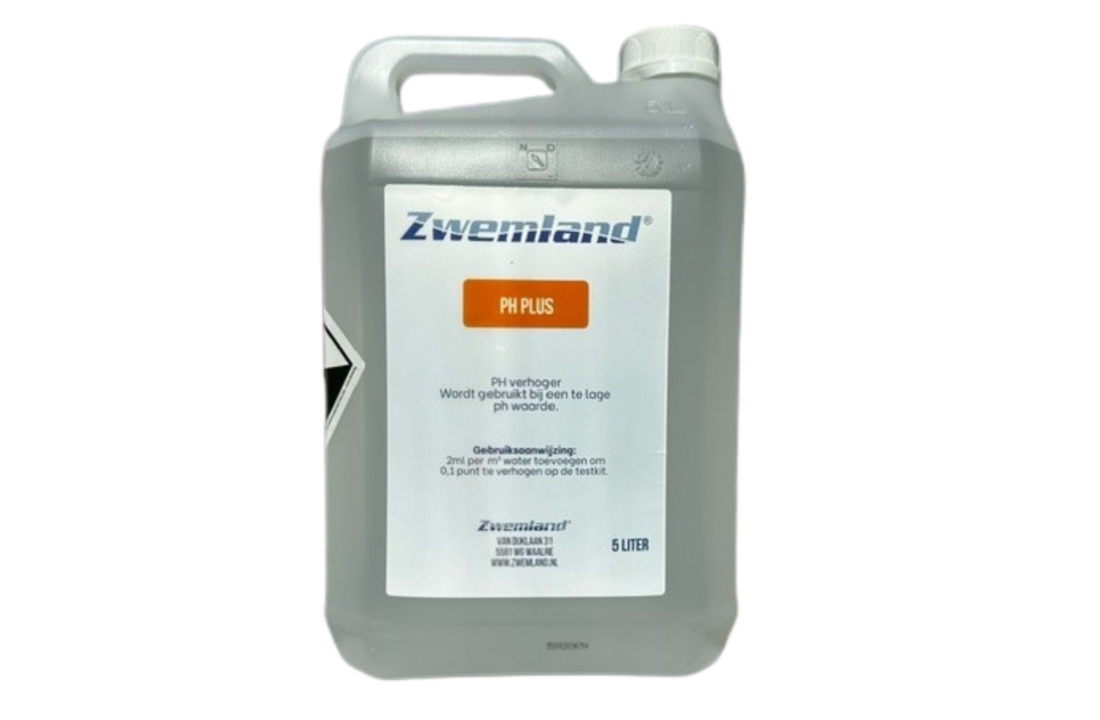 Zwemland Ph plus 5 liter - Vloeibaar