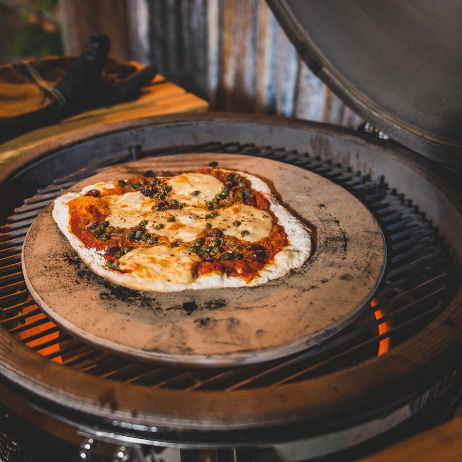 Yakiniku BBQ Accessoire Kamado 16" Medium Pizzasteen