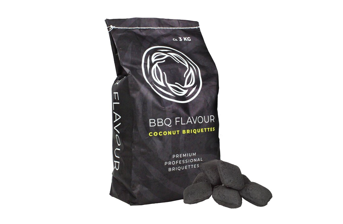 Yakiniku BBQ Flavour Accessoire Briquettes Houtskool Coconut 3 kg