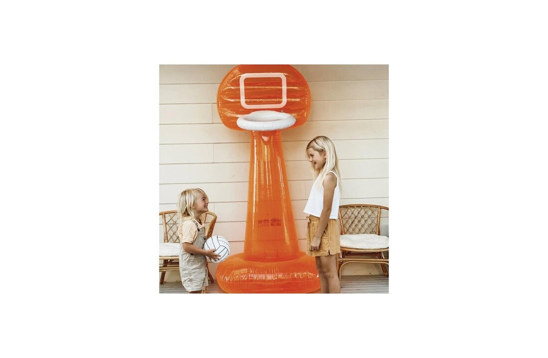 Sunnylife Opblaasbare Basketbalset Mega Neon