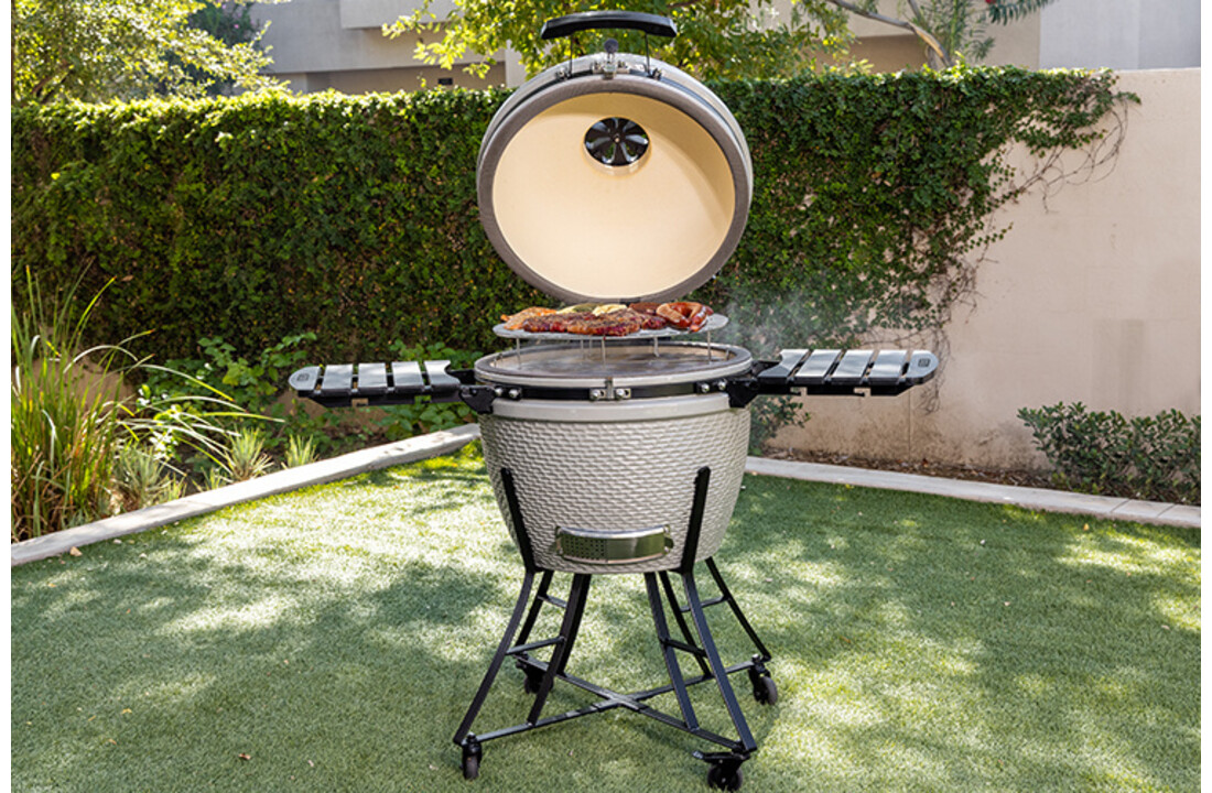 Pit Boss - Kamado Grill - Grijs | Houtskool BBQ - Showroom model