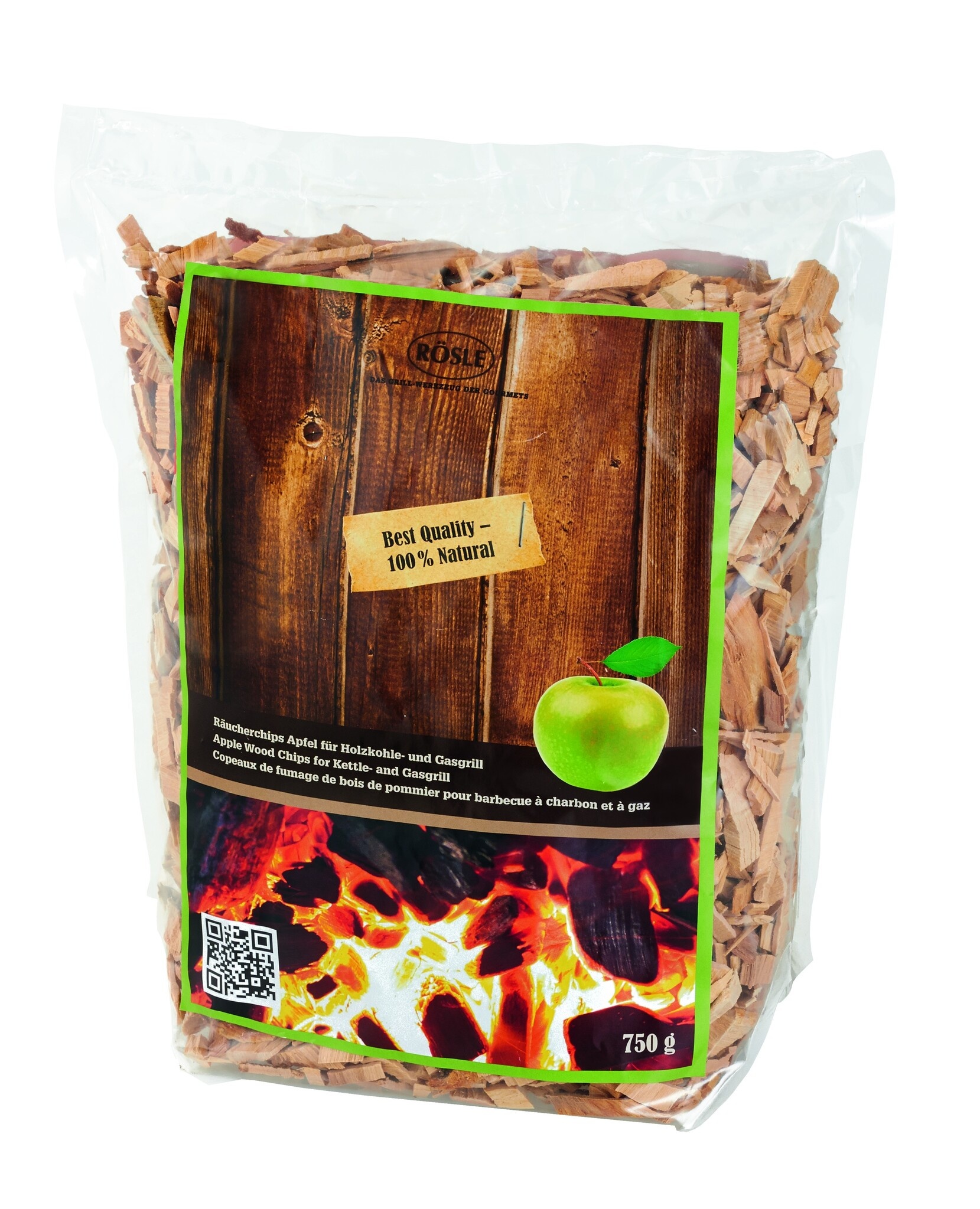 Rosle BBQ Accessoire Houtsnippers Appel 750 gram