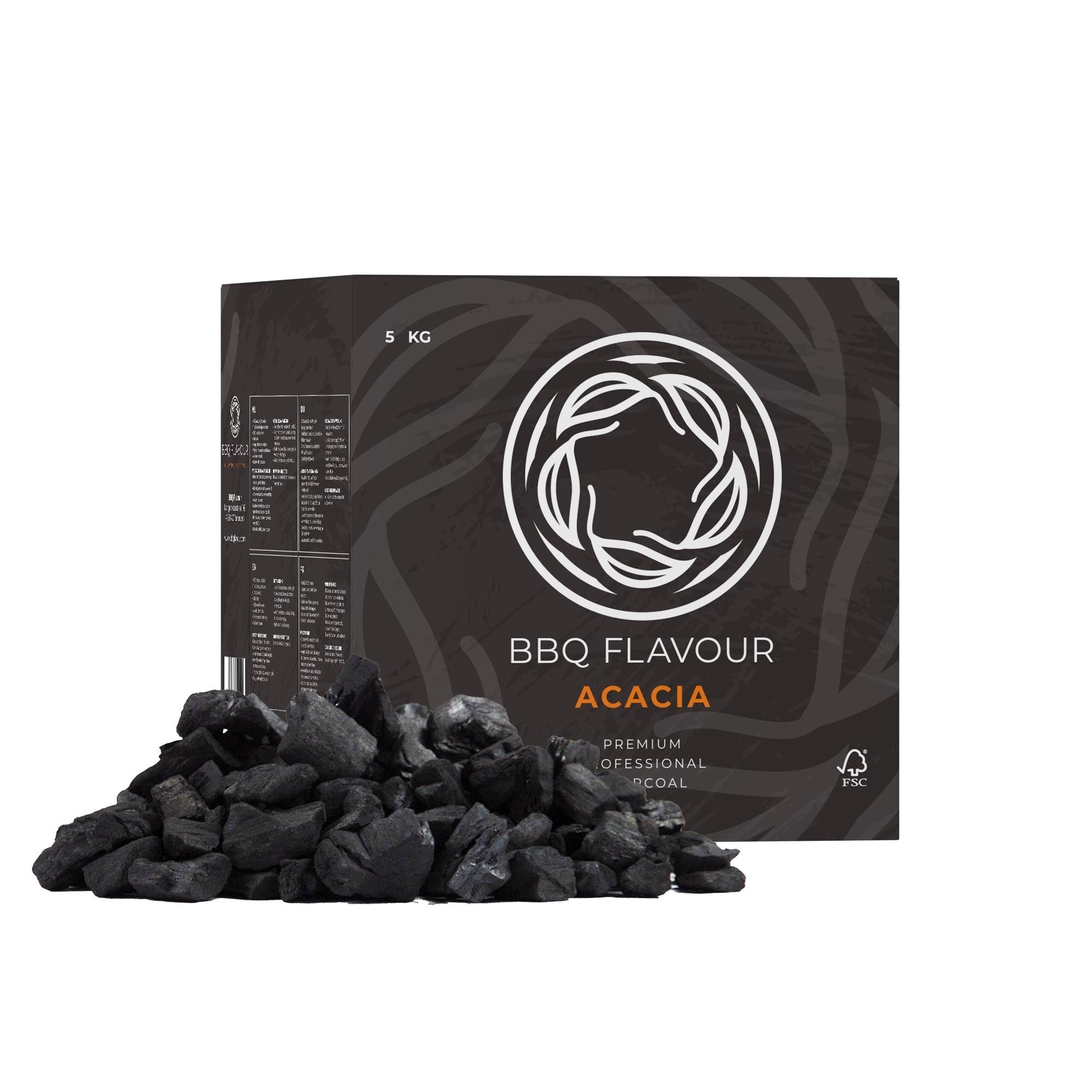 BBQ flavour Accessoire Houtskool Acacia 5kg