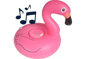 Celly Poolspeaker opblaasbare flamingo bluetooth