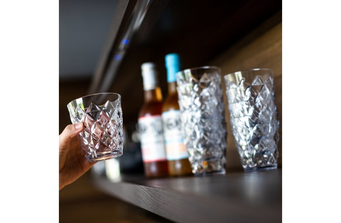 Koziol superglas crystal S waterglas 250 ml