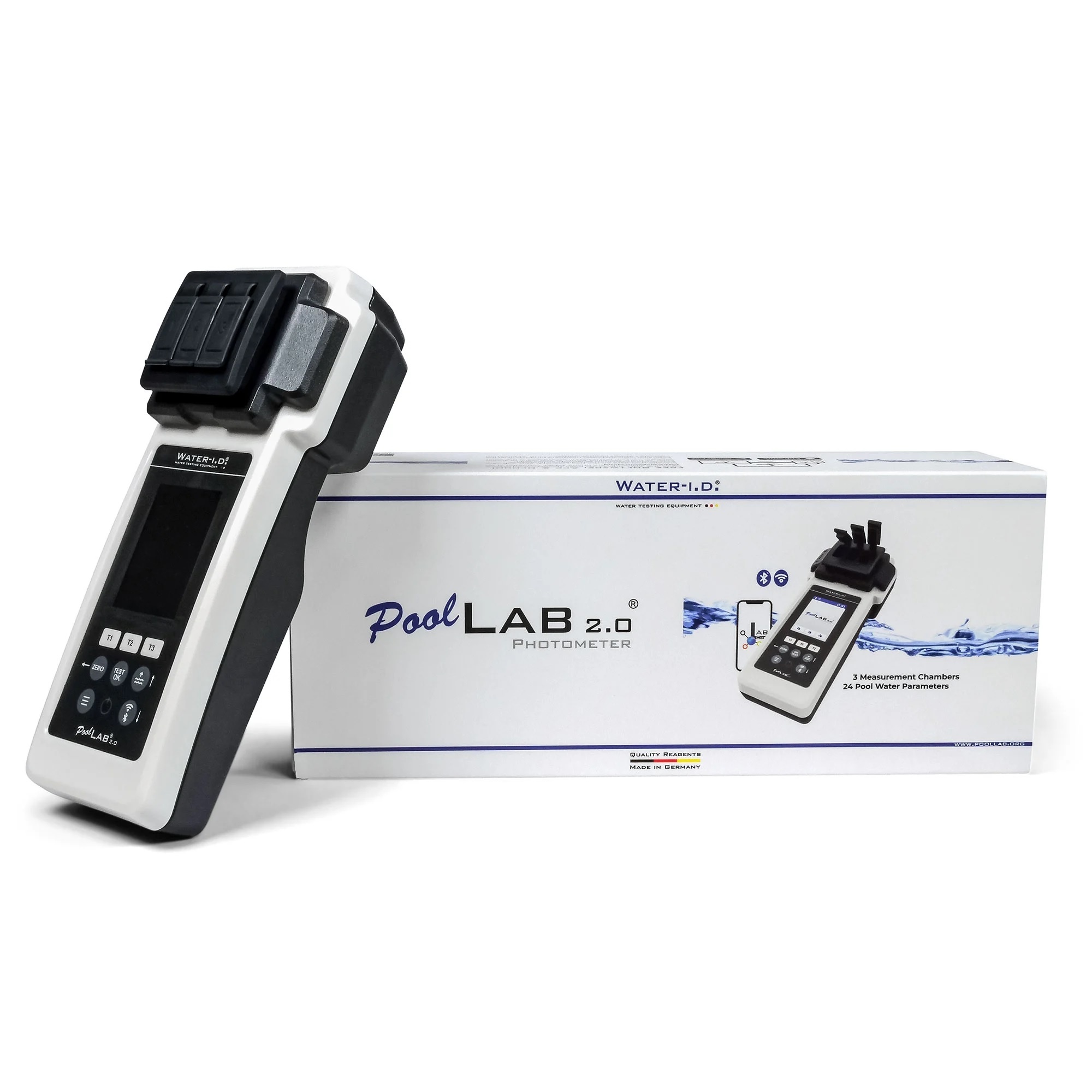 Pool Lab 2.0 digitale water tester zwembad