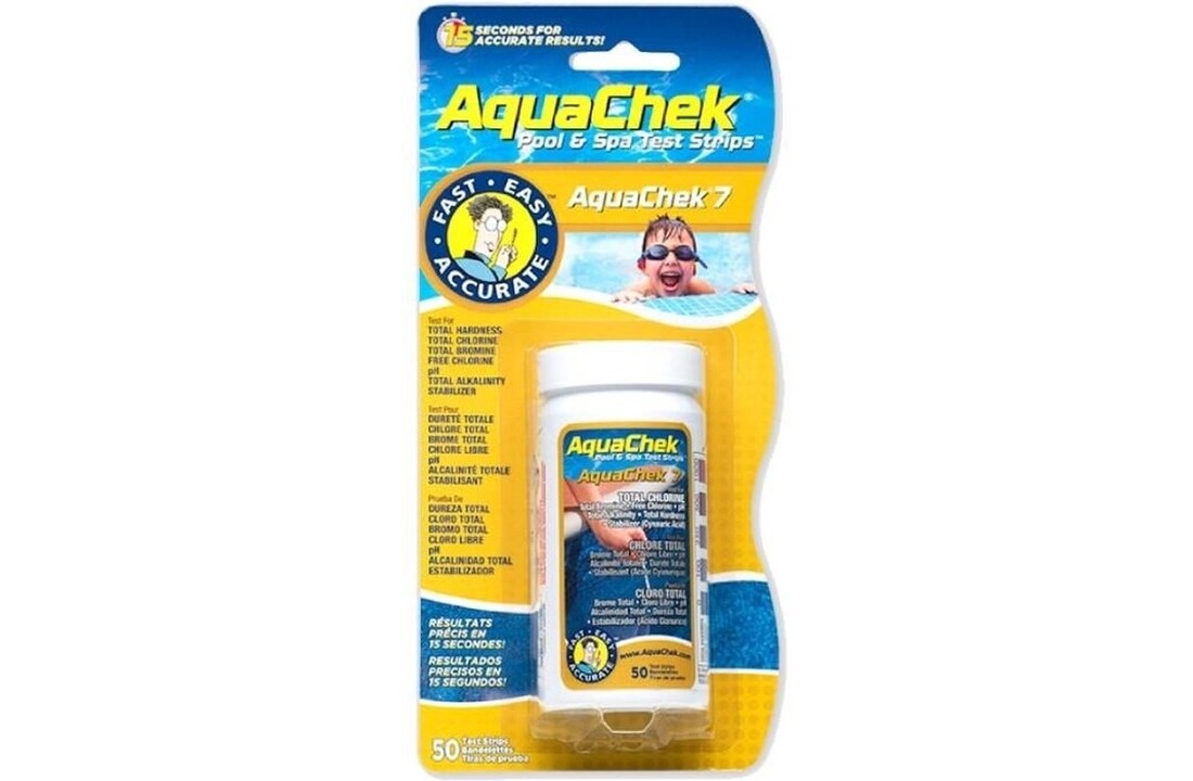 Aquachek 7 - Professionele analyse test strips - Testset