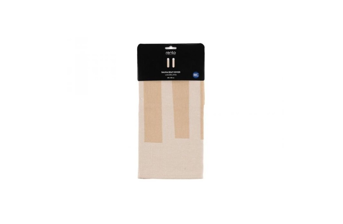 Rento sauna cover laituri 60x50 cm beige/wit