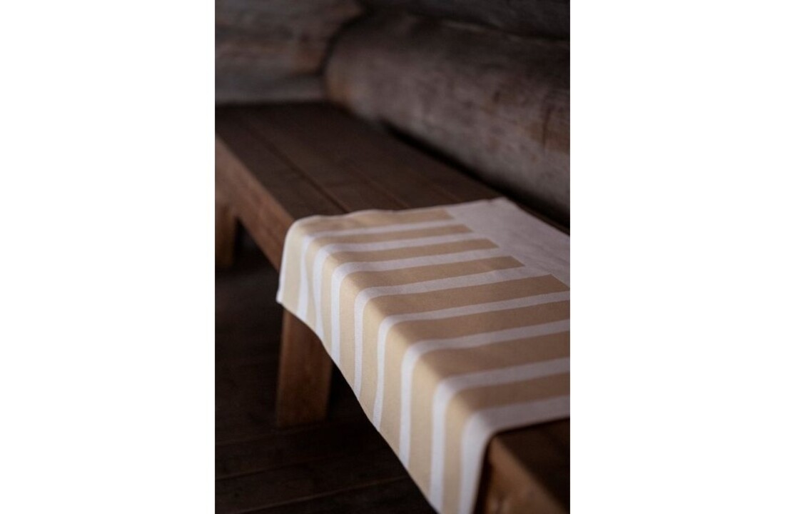 Rento sauna cover laituri 60x50 cm beige/wit
