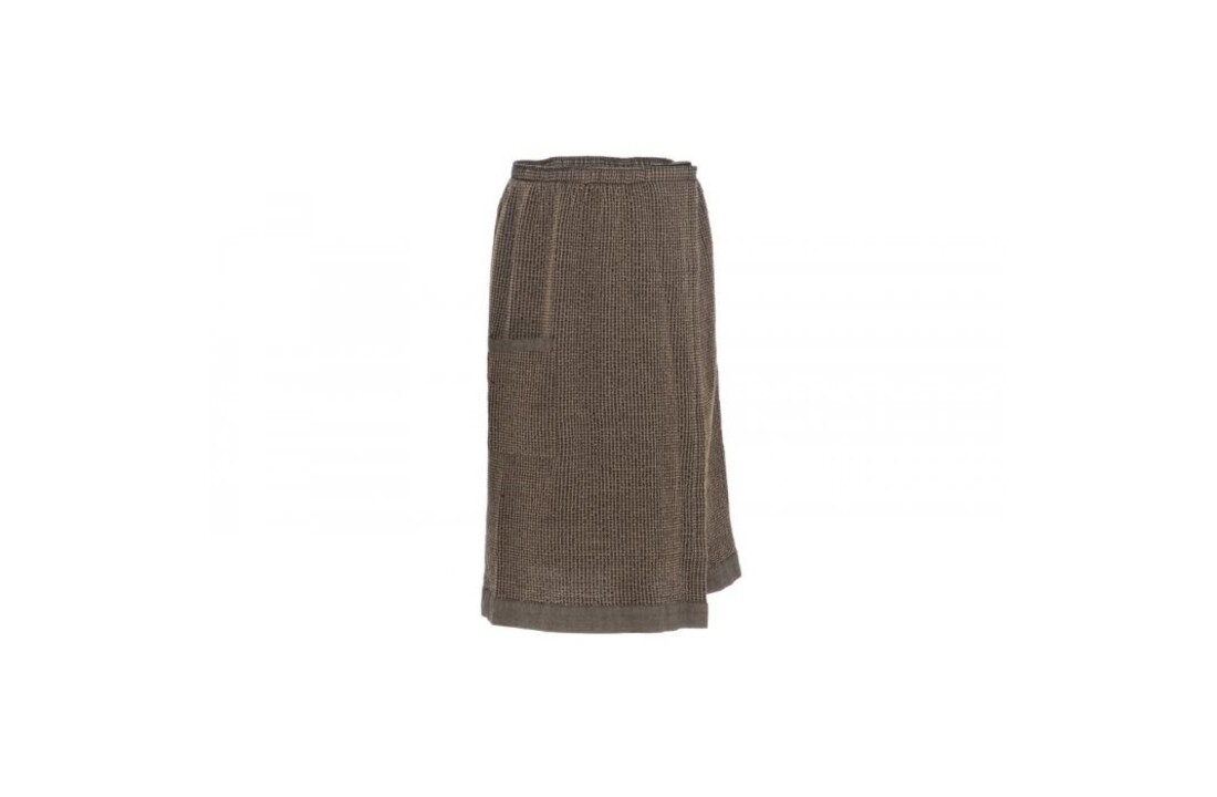 Rento Heupdoek Kenno 70x145 cm zwart/beige