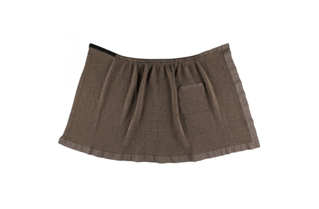 Rento Heupdoek Kenno 70x145 cm zwart/beige