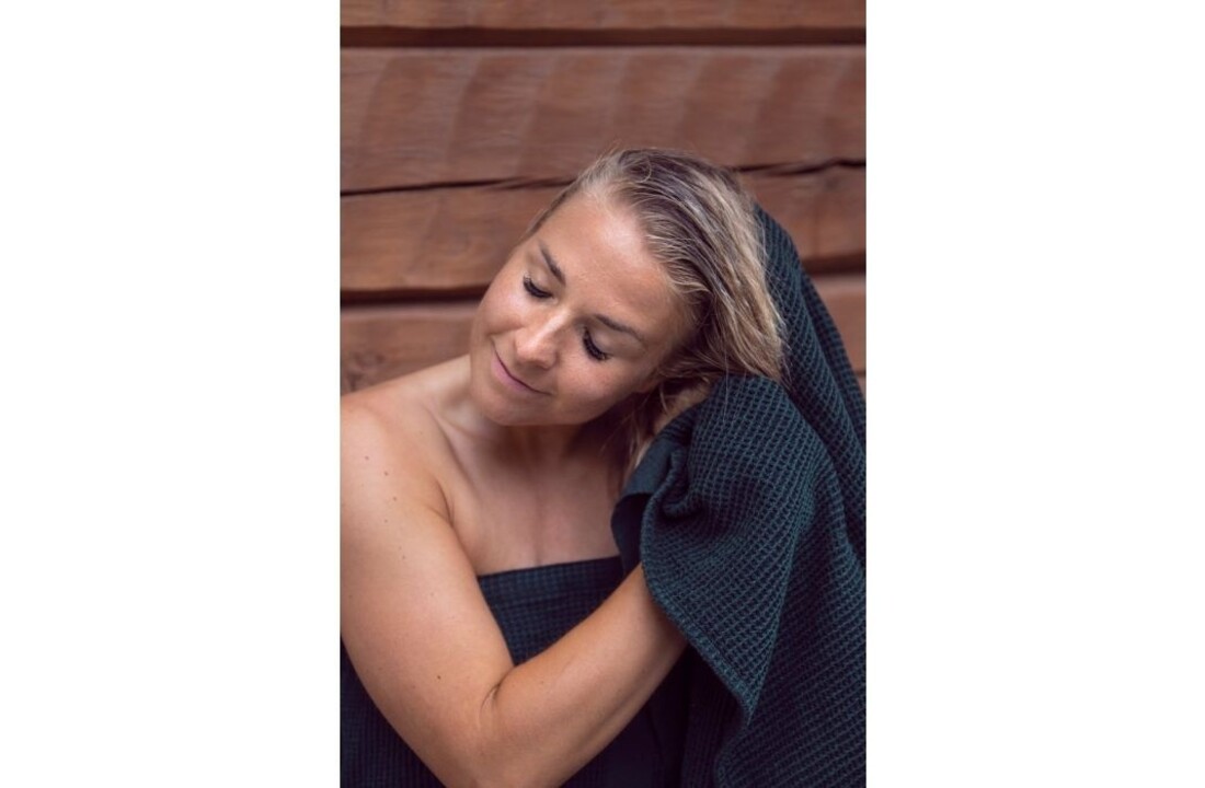 Rento handdoek 90x180cm donkergroen
