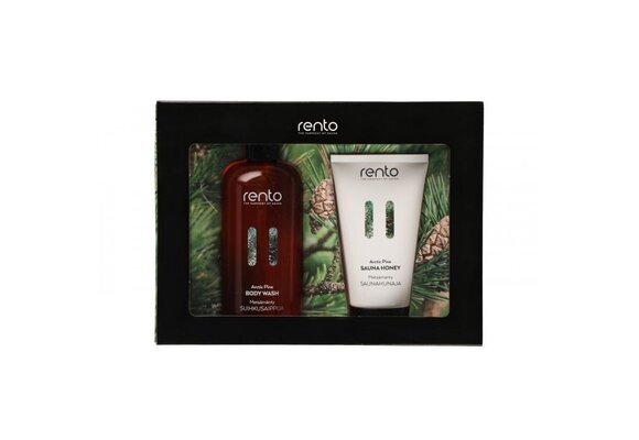 Rento cadeauset Body wash & Sauna honing Dennen