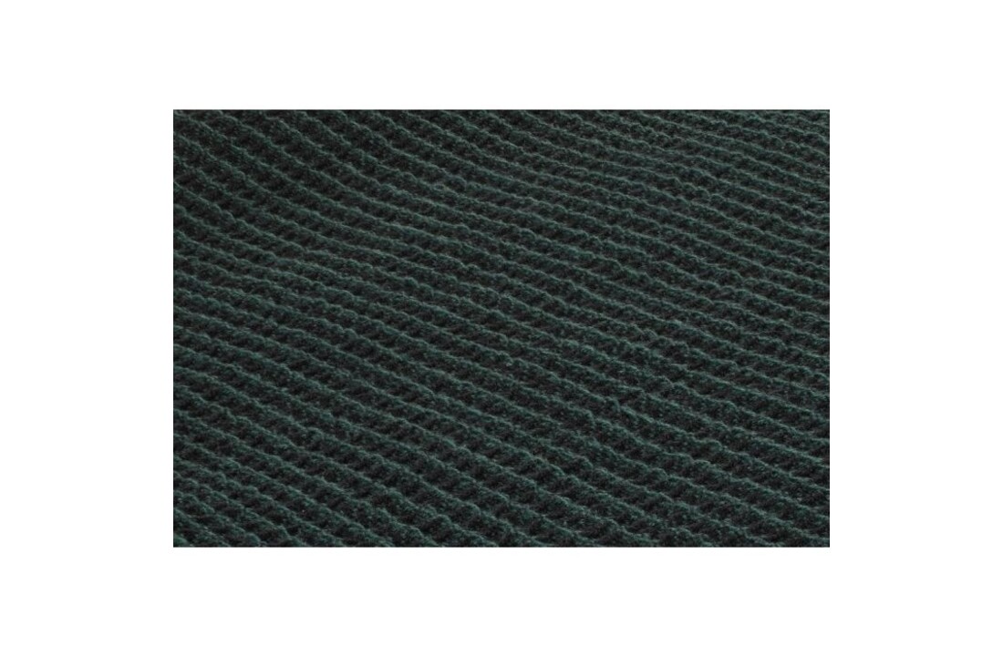 Rento sauna cover Kenno 60x160 cm zwart/donkergroen