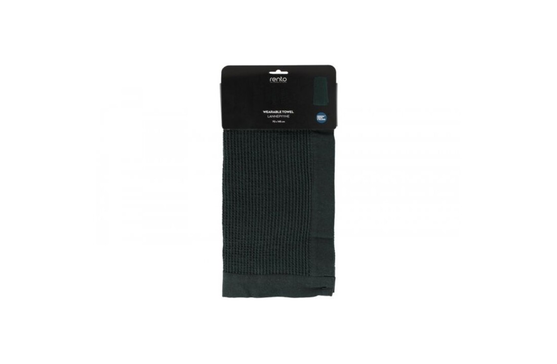 Rento heupdoek Kenno 70x145 cm zwart/donkergroen
