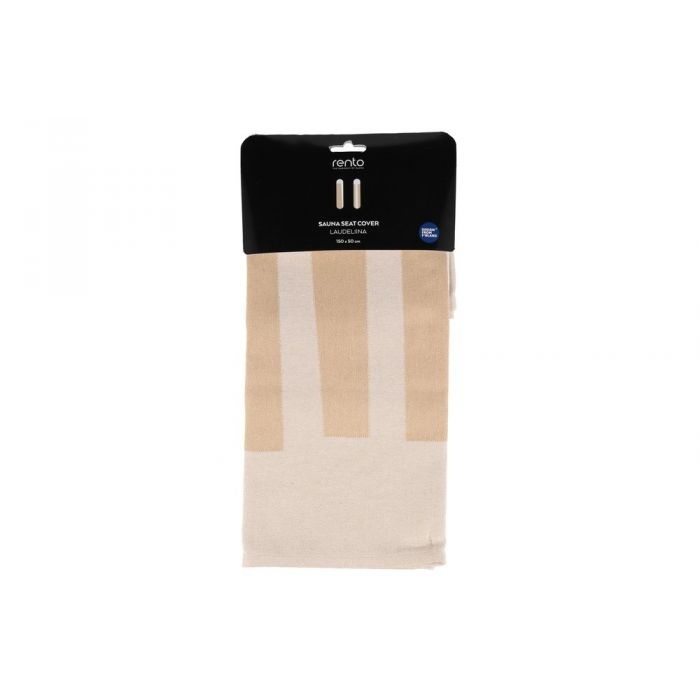 Rento seat cover Laituri 50x150 cm beige/wit