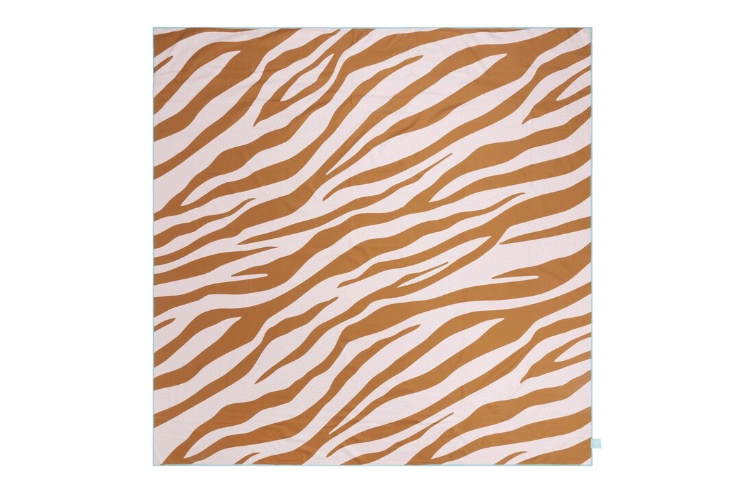 Microvezel handdoek Caramel/Zebra XL