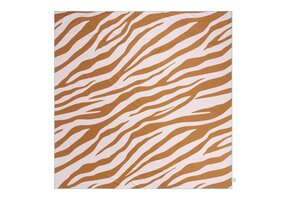 Microvezel handdoek Caramel/Zebra XL