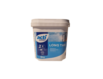 Acti long tab chloortabletten 5 kg - 250grams  (Enkel Geschikt voor de Belgische markt)