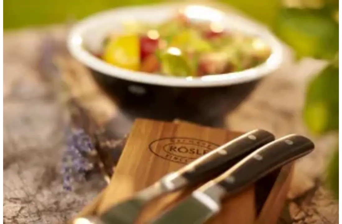 Steak Bestek Set Rösle  -set van 4 stuks.