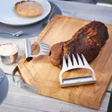 Rösle Barbecue Pulled-Pork Vork RVS  -set van 2 stuks