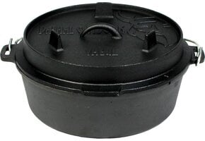 Valhal Outdoor Dutch Oven Braadpan Barbecue 6.1 liter