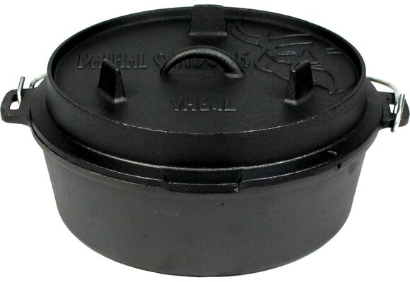 Valhal Outdoor Dutch Oven Braadpan Barbecue 6.1 liter