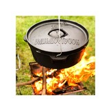 Valhal Outdoor Dutch Oven Braadpan Barbecue 6.1 liter