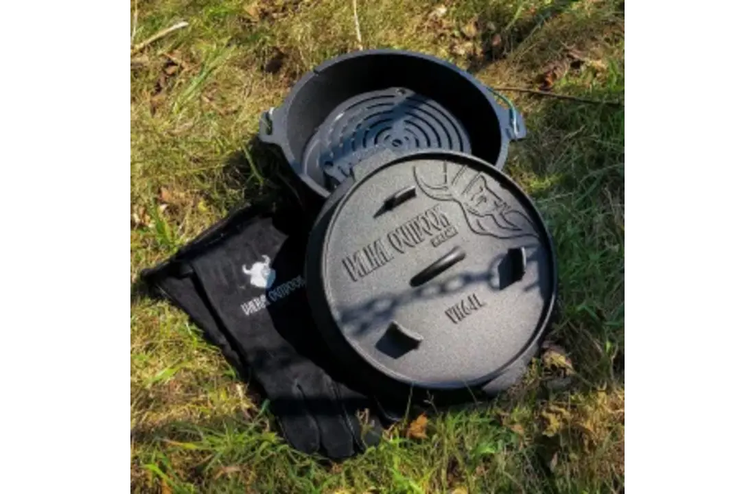Valhal Outdoor Dutch Oven Braadpan Barbecue 6.1 liter