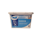 Acti shock chloorpoeder 1kg  (Enkel geschikt voor de Belgische markt, niet toegelaten in Nederland)