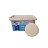 Acti Long tab chloor tabletten 1kg - 250 grams  (Enkel geschikt voor de Belgische markt, niet toegelaten in Nederland)