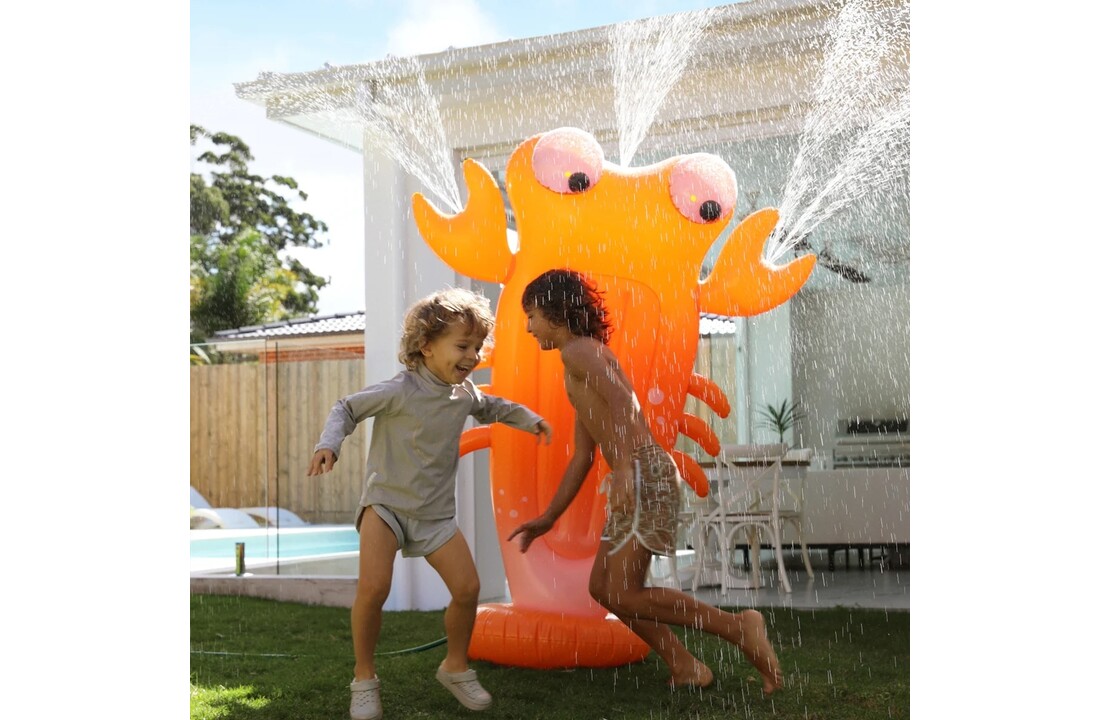 Sunnylife Opblaasbare reuze sproeier Sonny de Neon Oranje