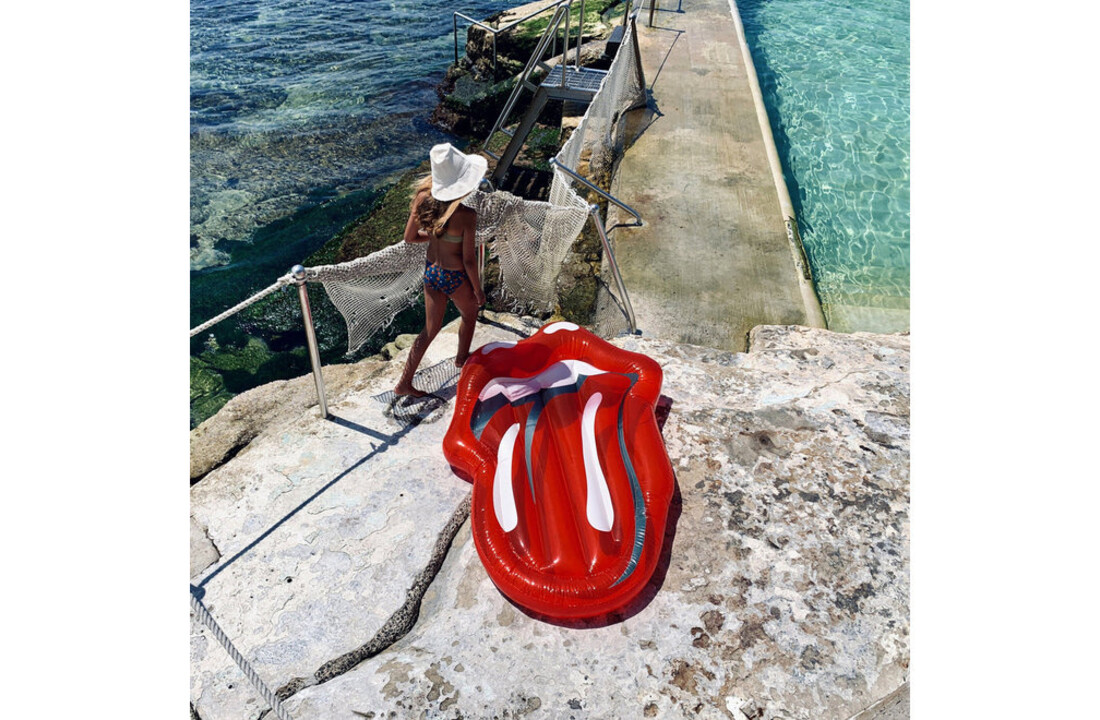 Sunnylife Rolling Stones Luchtbed Deluxe
