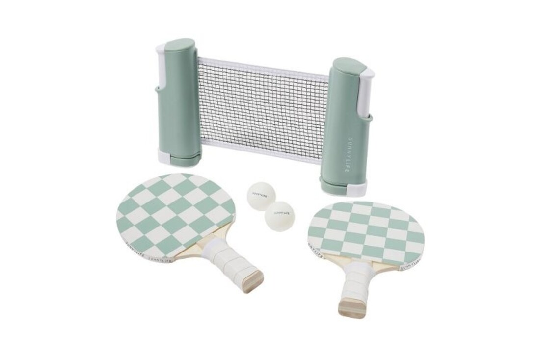 Sunnylife Tafeltennis Set Checkerboard