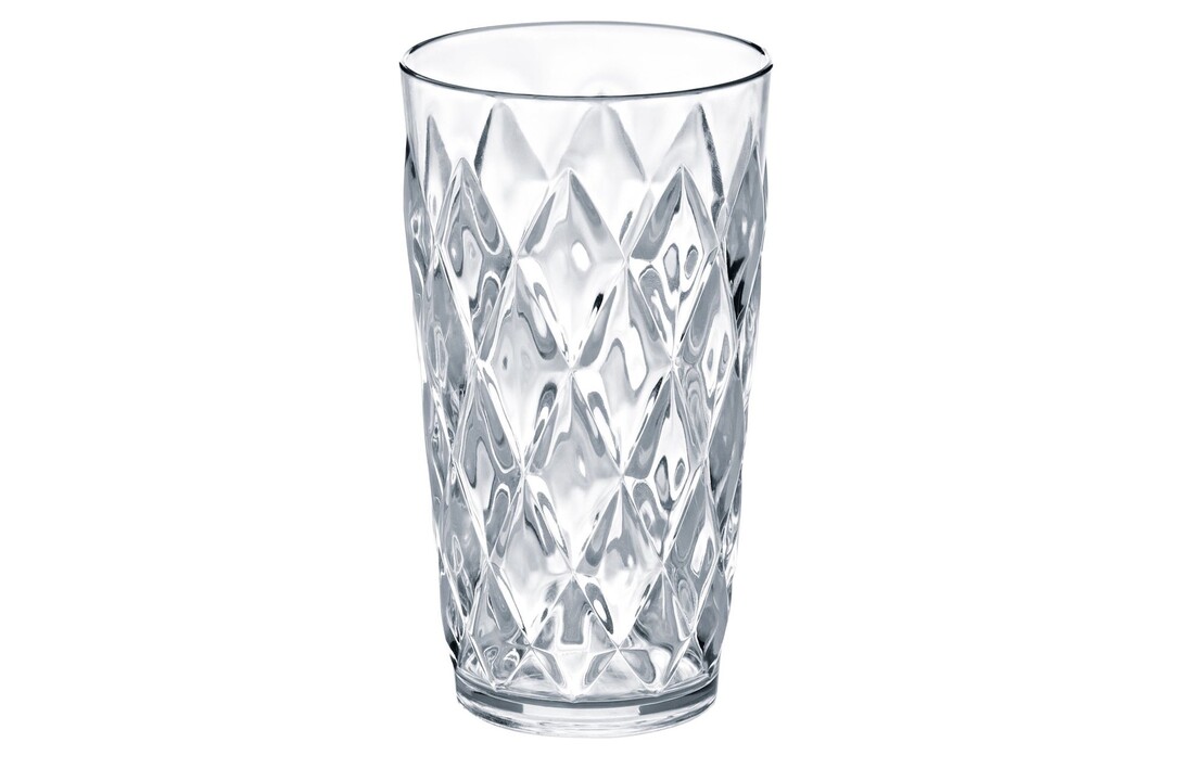 Koziol Crystal waterglas 450 ml set van 2 stuks